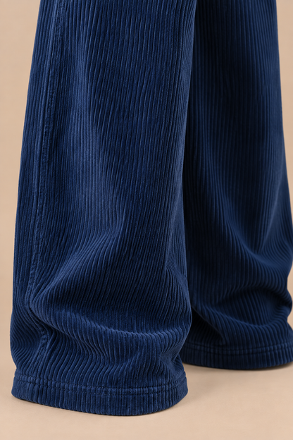 Betzie | Cordhose Damen mit weitem Bein und elastischem Bund
