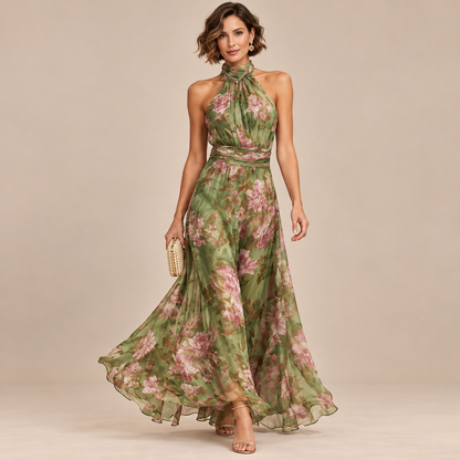Bloomis | Bodenlanges Maxikleid Mit Floralem Muster