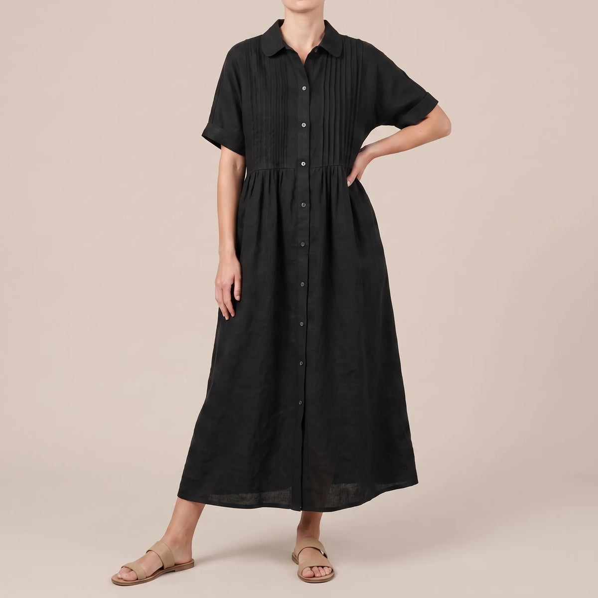 Brezeo | Weit Geschnittenes Maxikleid