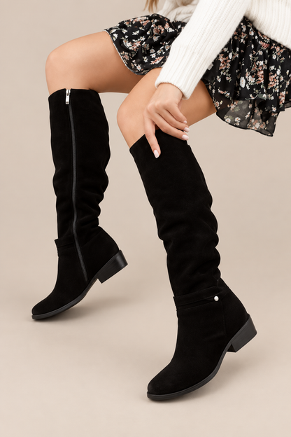 Brielle | Winterstiefel Damen mit gerafftem Schaft