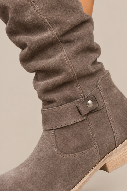 Brielle | Winterstiefel Damen mit gerafftem Schaft