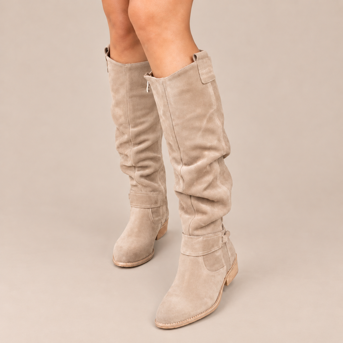 Brielle | Winterstiefel Damen mit gerafftem Schaft
