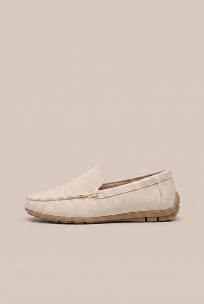 Cadora | Flacher Verschlussloser Slipper