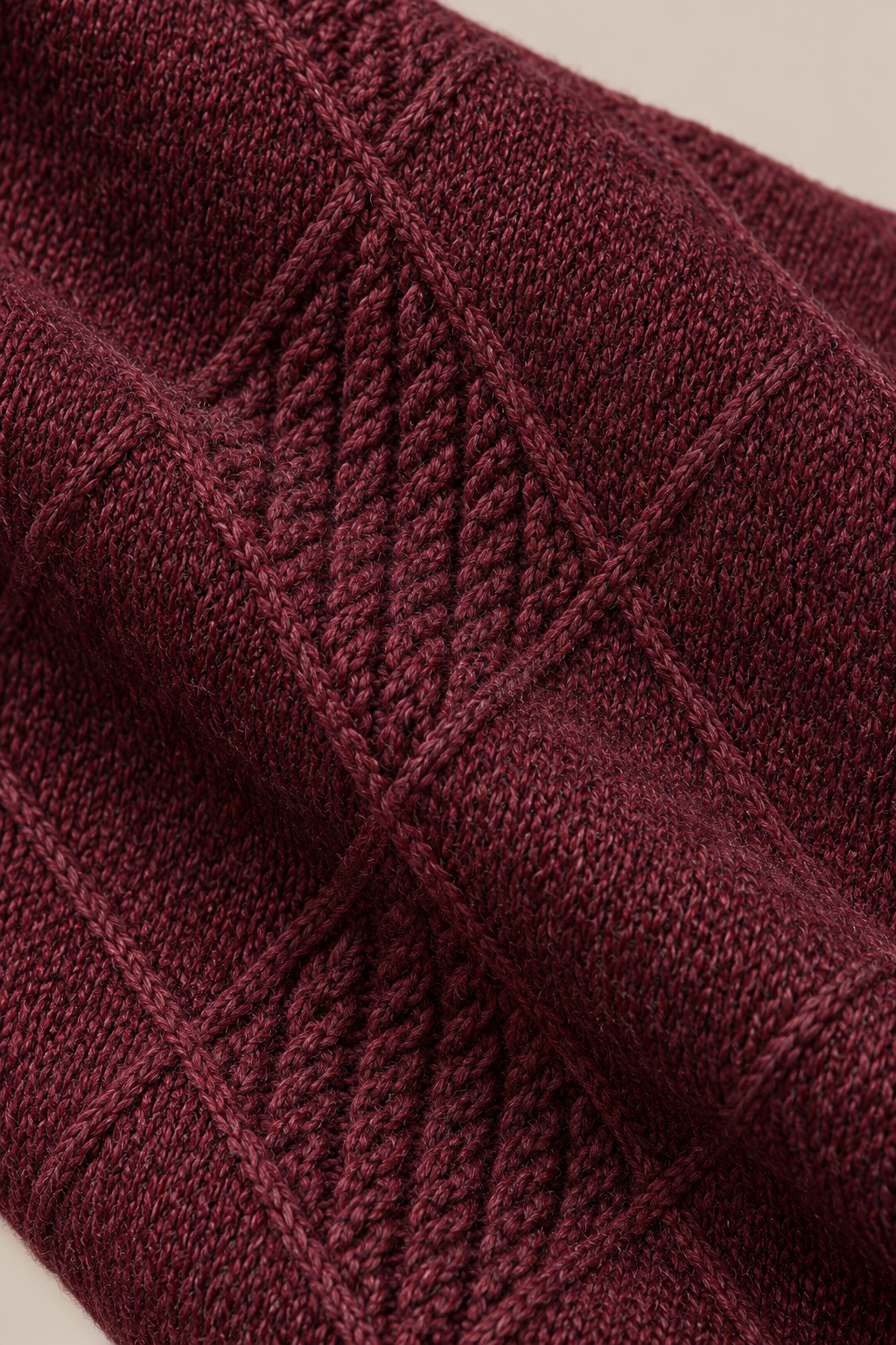 Calvin | Wollpullover Herren mit dezentem Rautenmuster