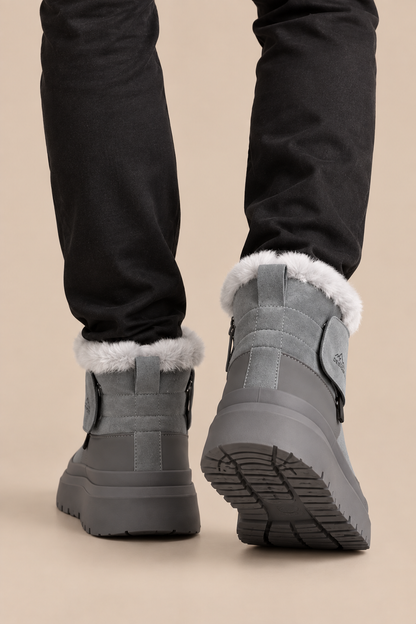 Carl | Winterstiefel Herren mit warmem Futter und Reissverschluss