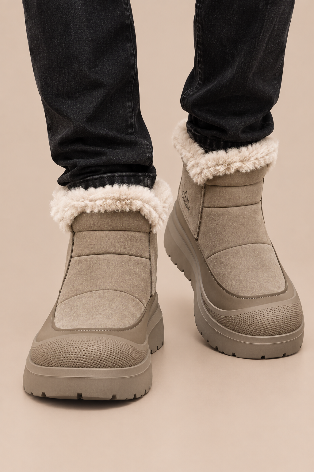 Carl | Winterstiefel Herren mit warmem Futter und Reissverschluss