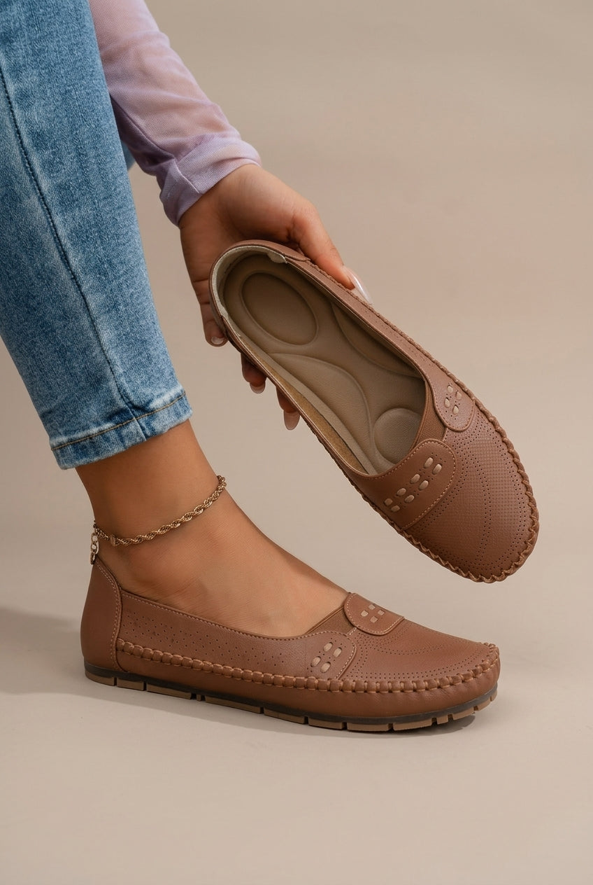 Cassandra | Loafers Damen mit gepolstertem Fussbett