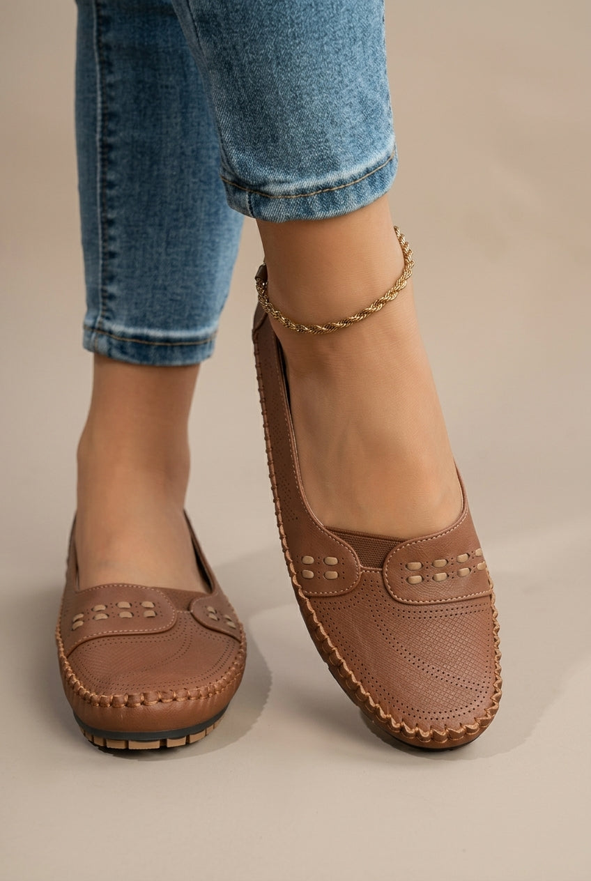 Cassandra | Loafers Damen mit gepolstertem Fussbett