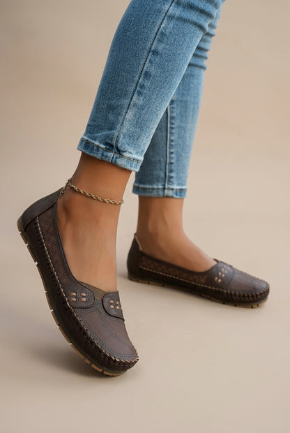 Cassandra | Loafers Damen mit gepolstertem Fussbett