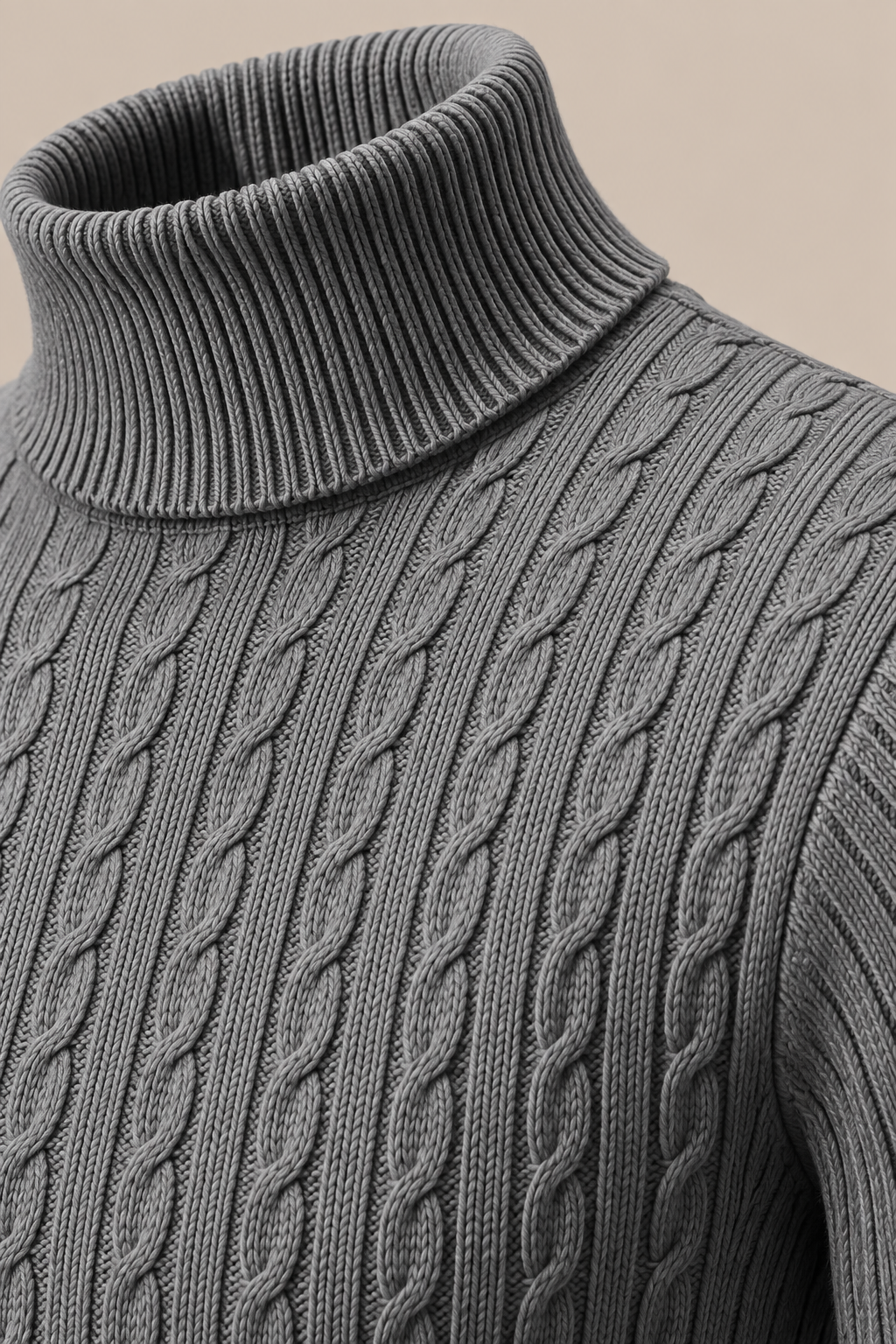 Cassian | Strickpullover Herren mit elegantem Rollkragen