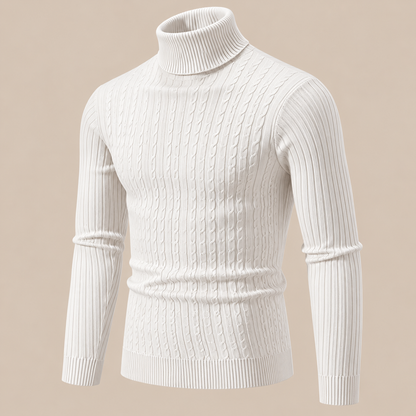Cassian | Strickpullover Herren mit elegantem Rollkragen