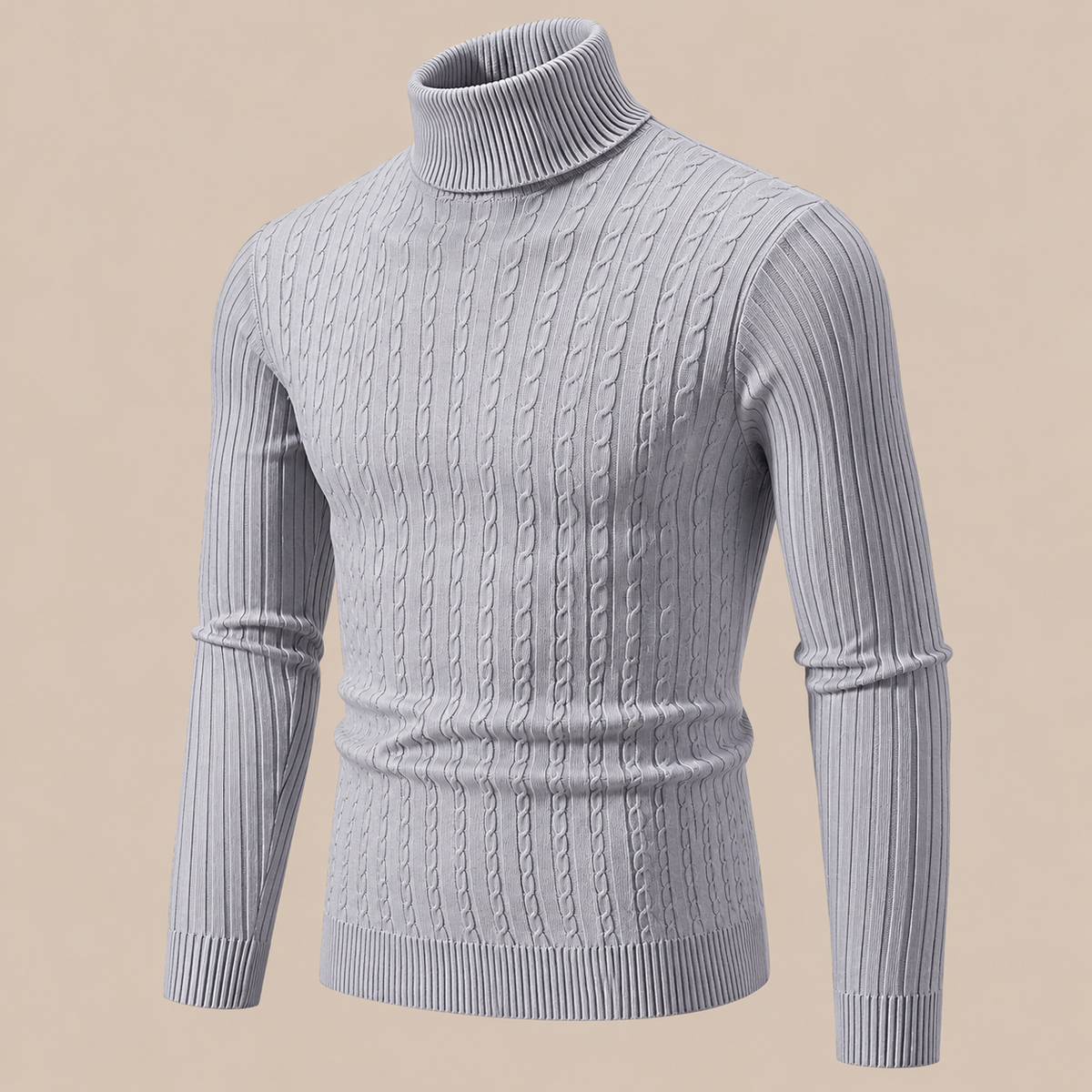 Cassian | Strickpullover Herren mit elegantem Rollkragen