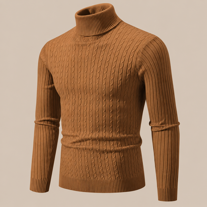 Cassian | Strickpullover Herren mit elegantem Rollkragen