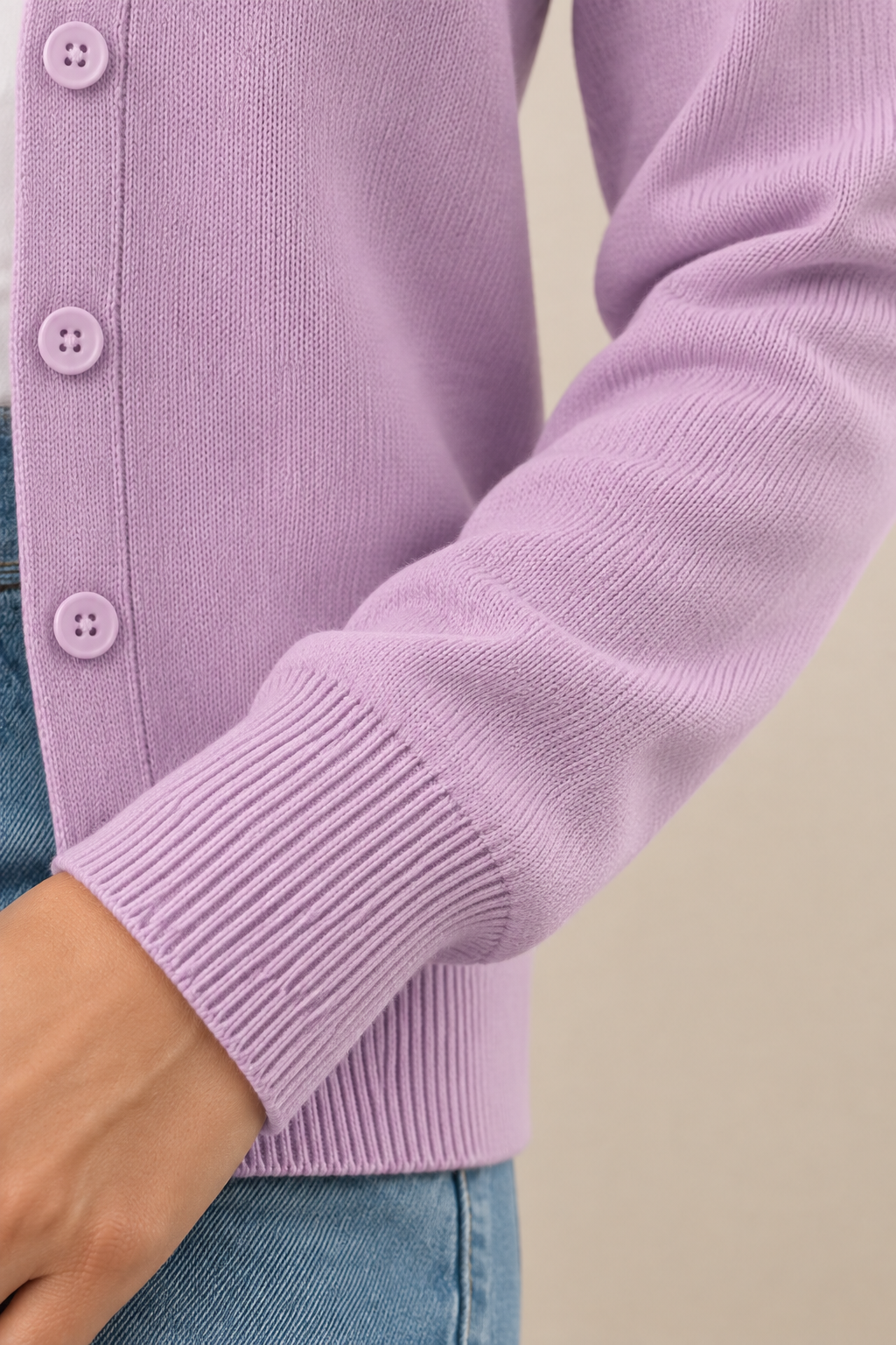 Celestine | Cardigan Damen mit klassischer Knopfleiste