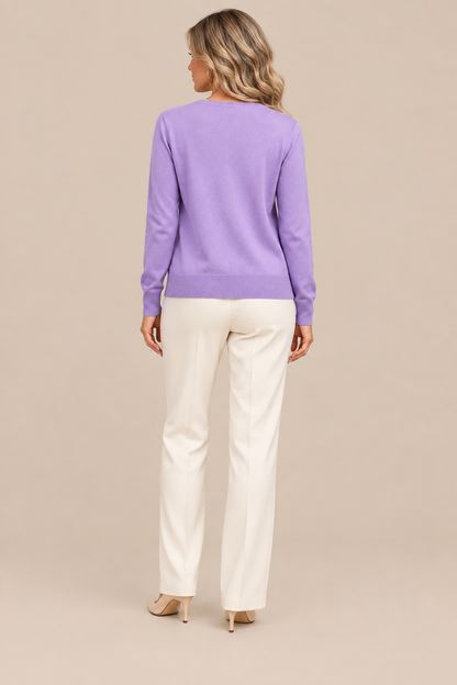 Celestine | Cardigan Damen mit klassischer Knopfleiste
