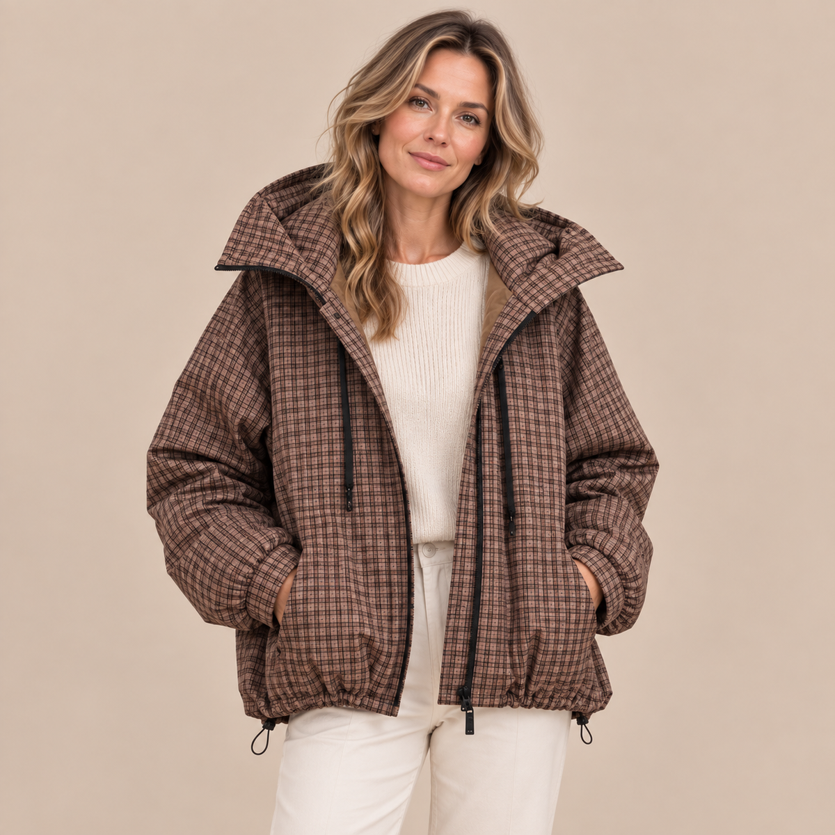 Cherry | Regenjacke Damen mit Polka-Dot-Muster