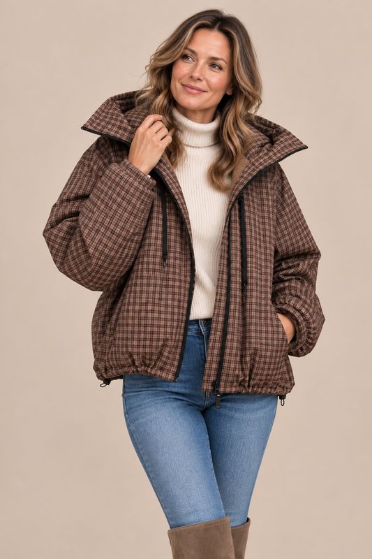Cherry | Regenjacke Damen mit Polka-Dot-Muster
