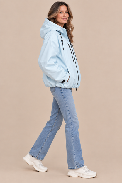 Cherry | Regenjacke Damen mit Polka-Dot-Muster