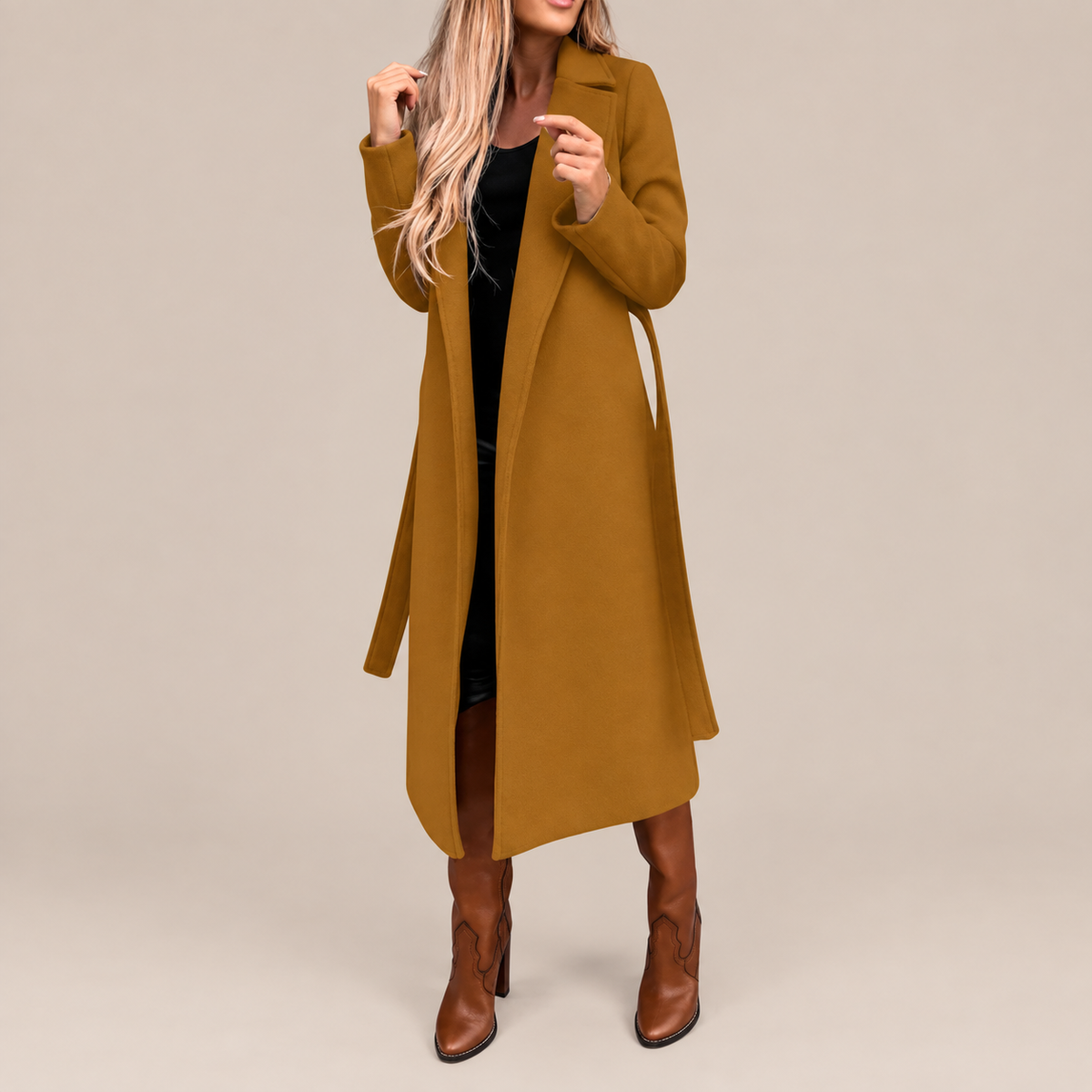CityCoat | Langer Klassischer Damen Wintermantel