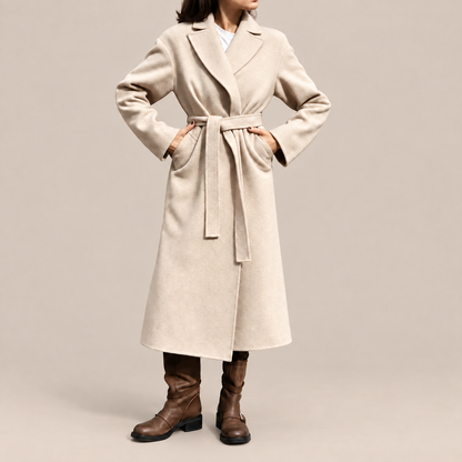 CityCoat | Langer Klassischer Damen Wintermantel