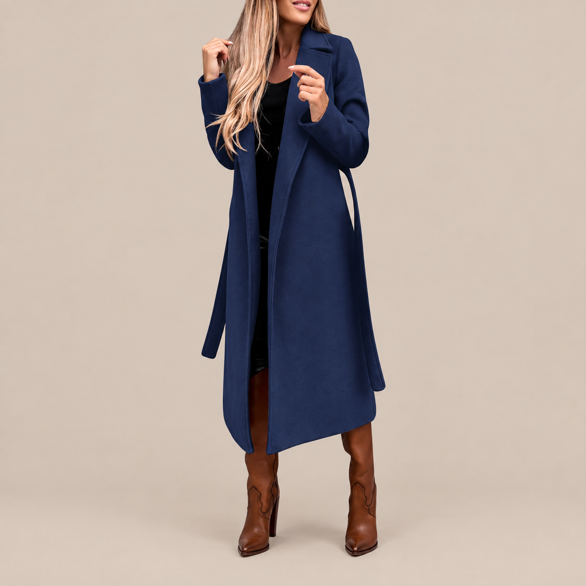 CityCoat | Langer Klassischer Damen Wintermantel