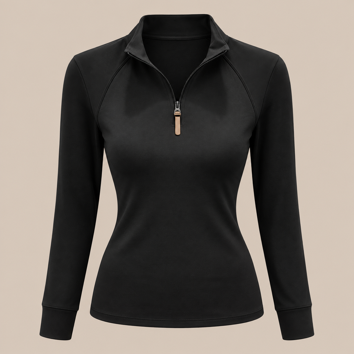 Clarity | Troyer Damen mit Reissverschluss und schlanker Passform