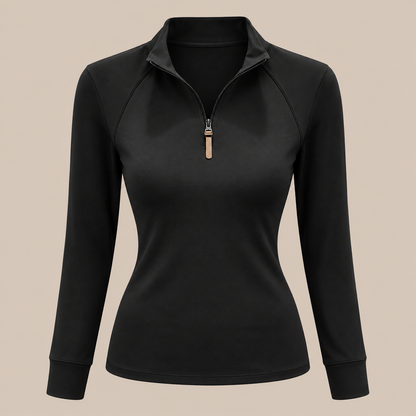 Clarity | Troyer Damen mit Reissverschluss und schlanker Passform