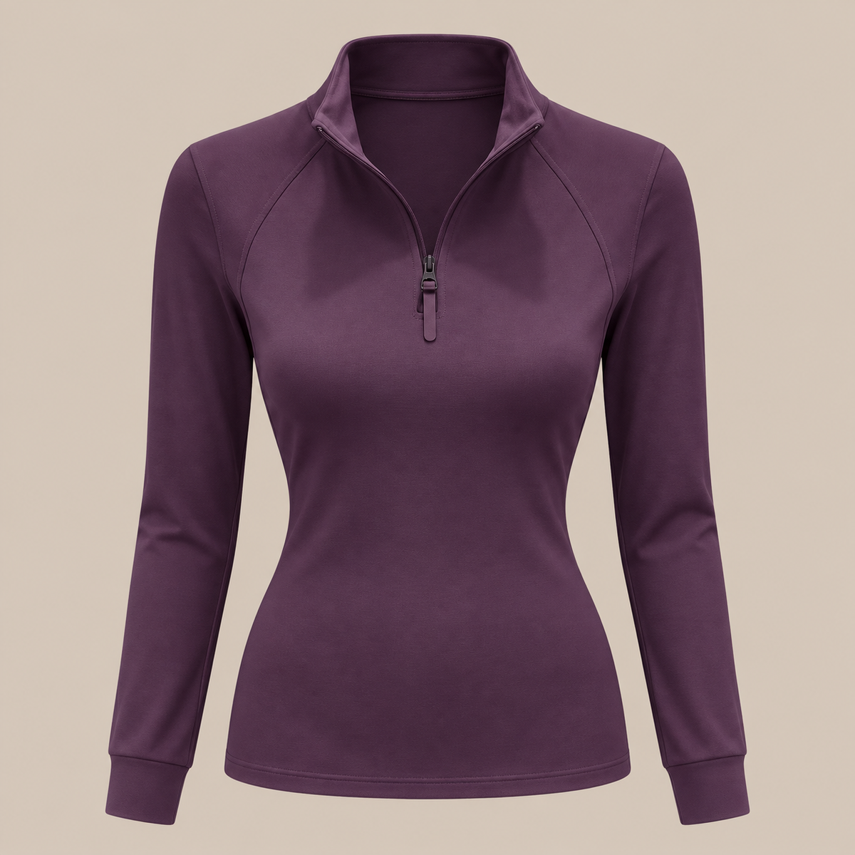 Clarity | Troyer Damen mit Reissverschluss und schlanker Passform