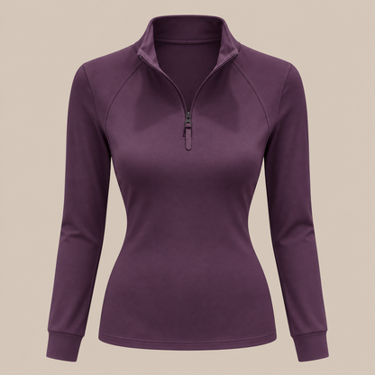 Clarity | Troyer Damen mit Reissverschluss und schlanker Passform