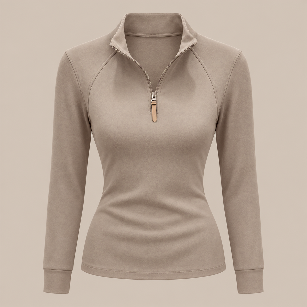 Clarity | Troyer Damen mit Reissverschluss und schlanker Passform