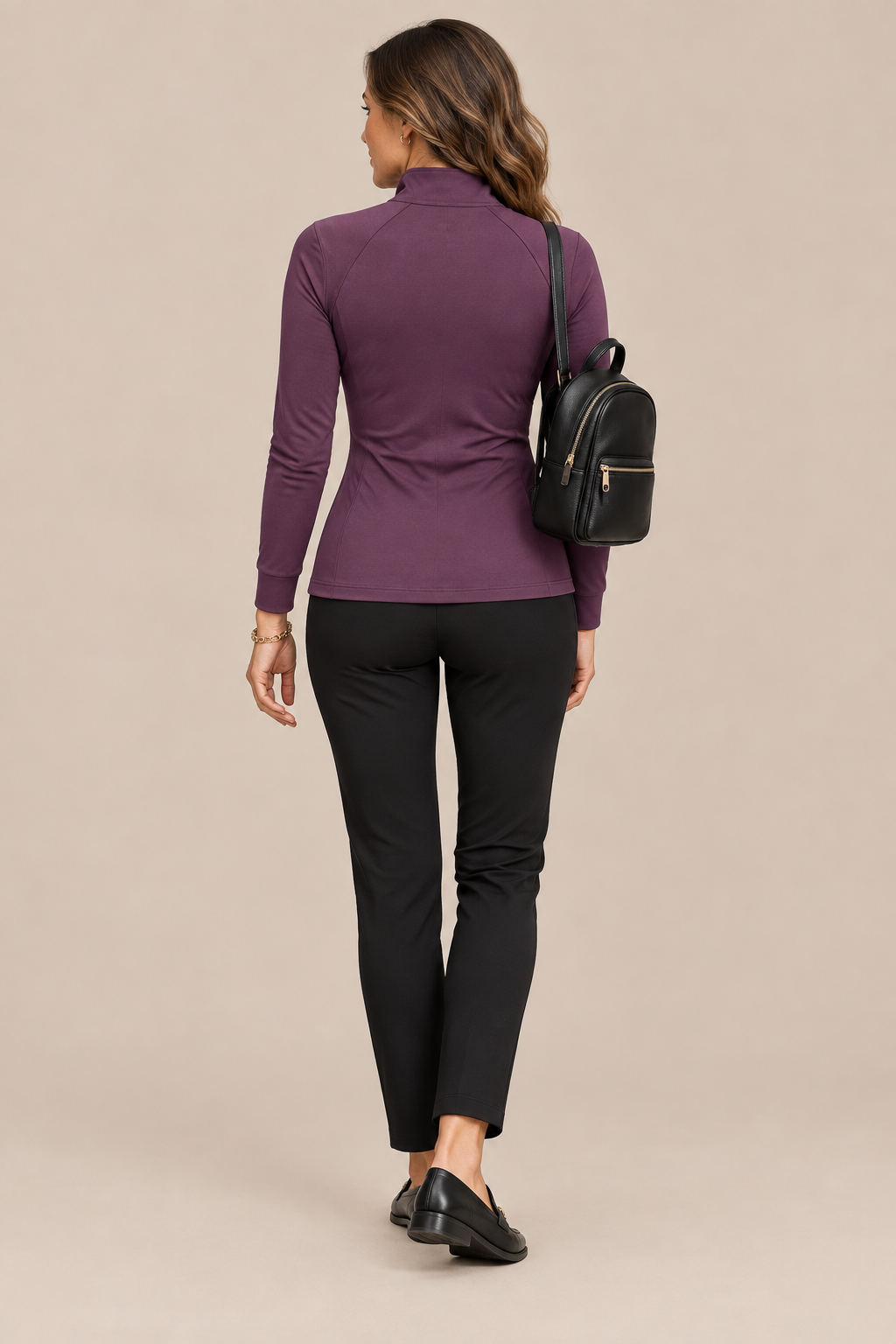 Clarity | Troyer Damen mit Reissverschluss und schlanker Passform