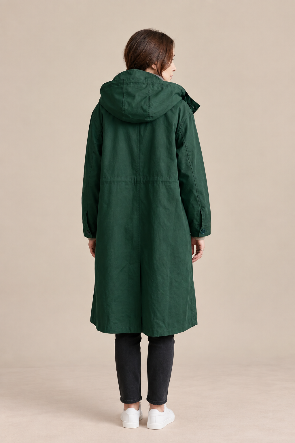 Coatavia | Lässiger Oversize Trenchcoat Mit Kapuze