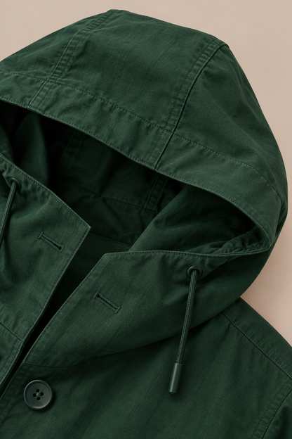 Coatavia | Lässiger Oversize Trenchcoat Mit Kapuze