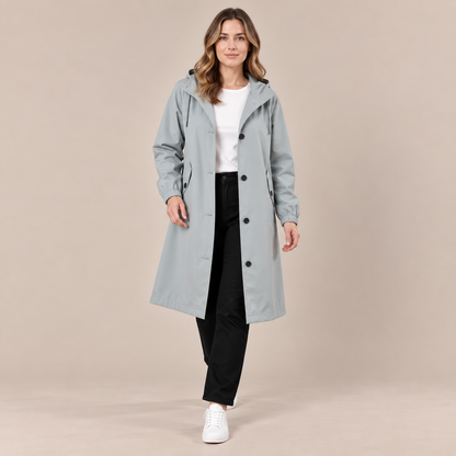 Coatavia | Lässiger Oversize Trenchcoat Mit Kapuze