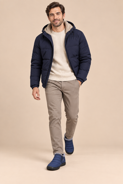 Corvin | Winterstiefel Herren mit warmem Futter und Steppdesign