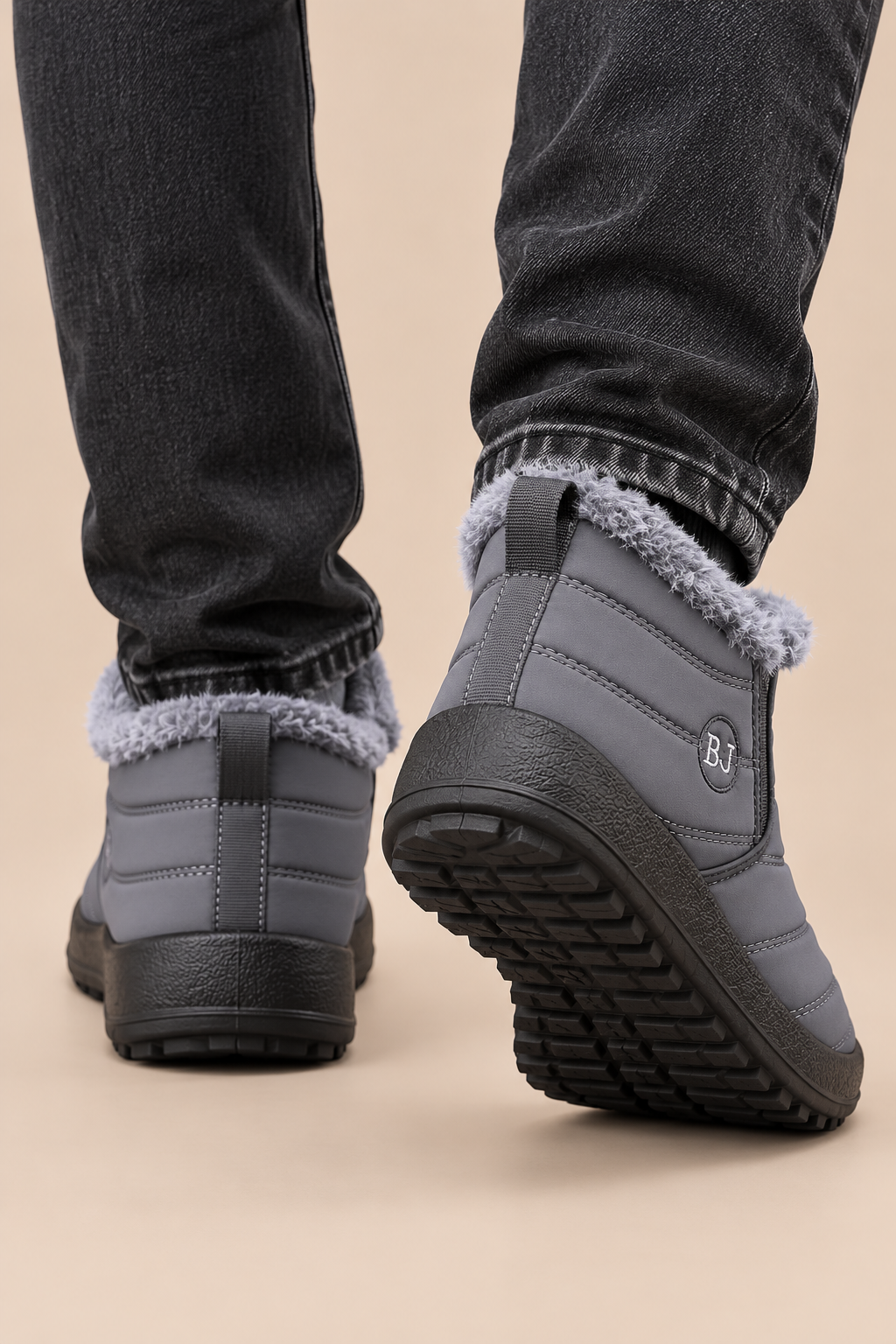 Corvin | Winterstiefel Herren mit warmem Futter und Steppdesign