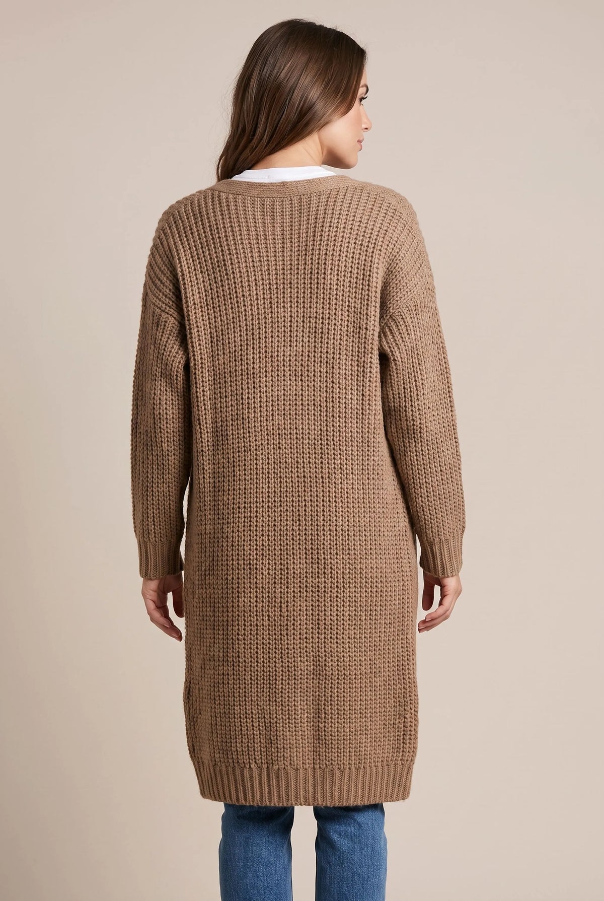 CozyCardi | Lange Strickjacke Für Damen