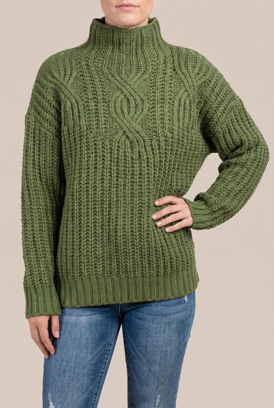 CozyChic | Eleganter Damenpullover Mit Zopfmuster