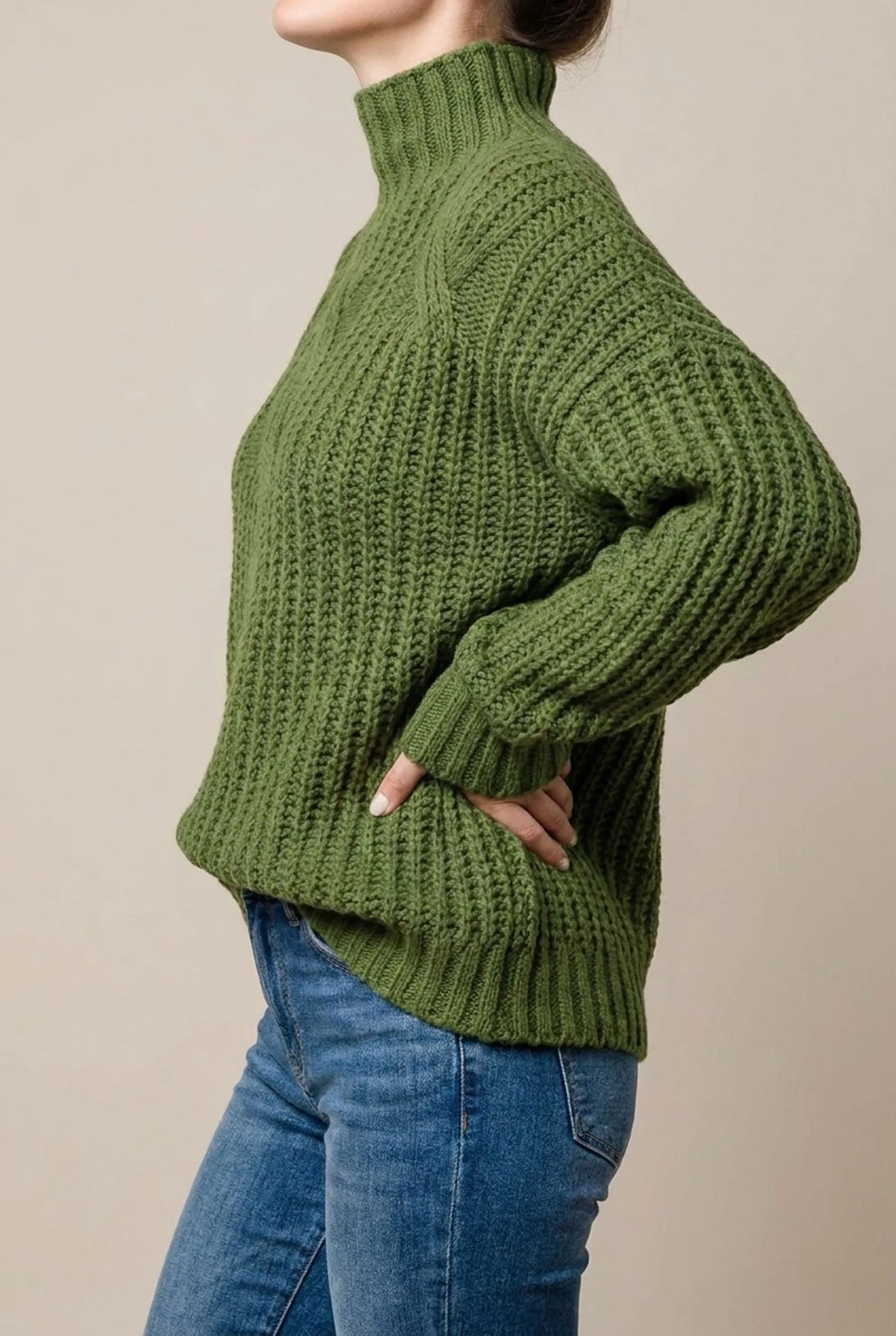 CozyChic | Eleganter Damenpullover Mit Zopfmuster