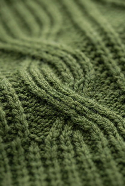CozyChic | Eleganter Damenpullover Mit Zopfmuster