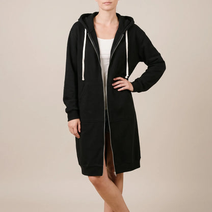 CozyWrap | Lange Strickjacke Mit Kapuze
