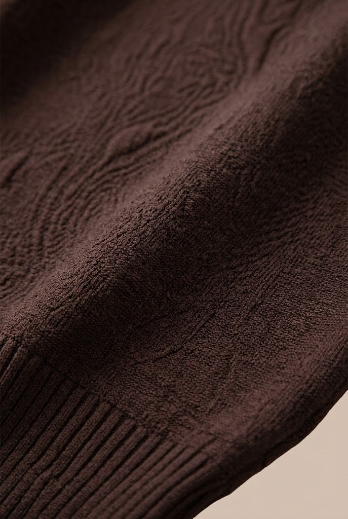 Cresilda | Strickpullover Damen mit asymmetrischem Ausschnitt