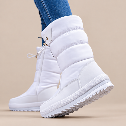 Cyril | Winterstiefel Damen mit hohem Schaft und Reissverschluss