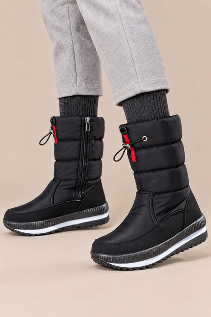 Cyril | Winterstiefel Damen mit hohem Schaft und Reissverschluss