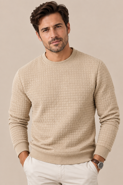 Darius | Strickpullover Herren mit strukturierter Oberfläche
