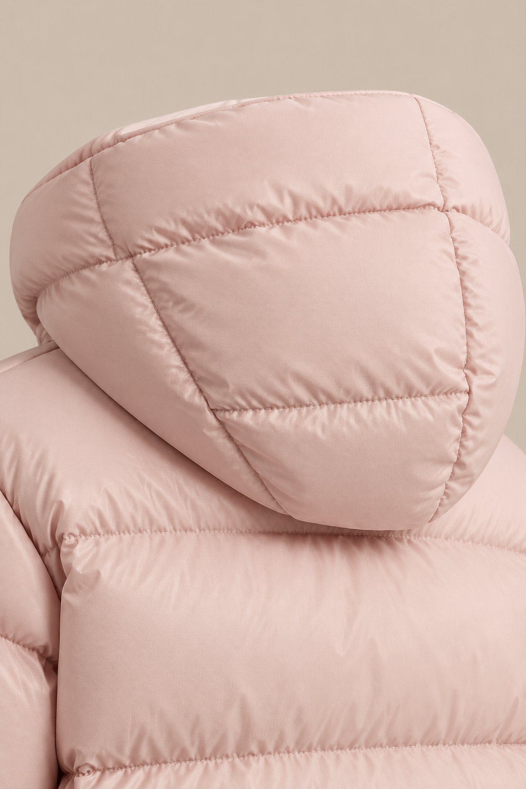 Donna | Steppjacke Damen mit langem Schnitt und hohem Kragen