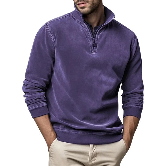 Chard | Premium Freizeit-Pullover mit Reissverschluss