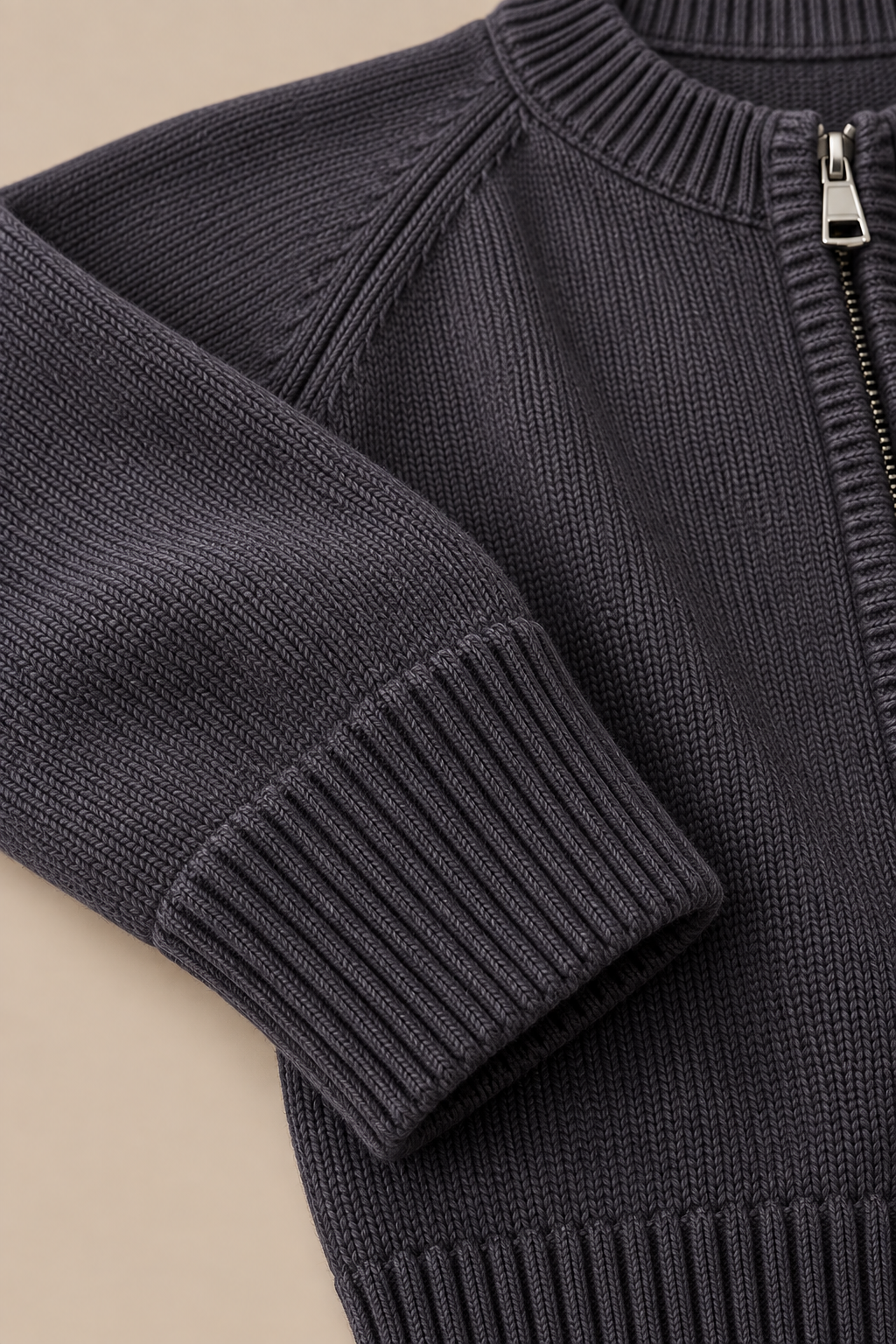 Elina | Cardigan Damen mit Reissverschluss