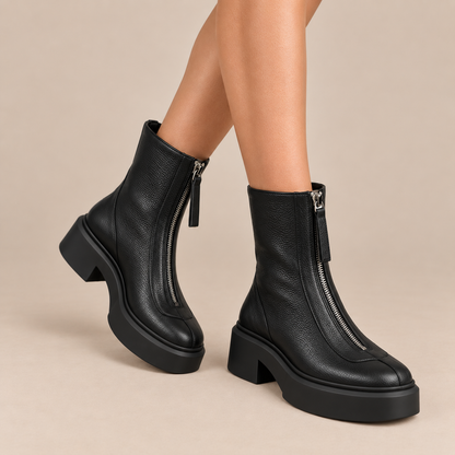 Elsa | Damen Winterstiefel mit markanter Profilsohle