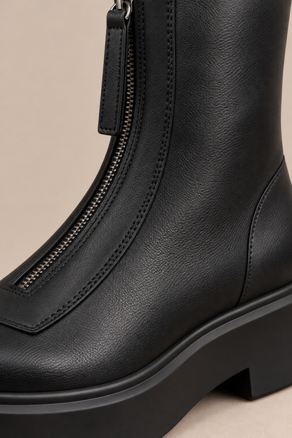 Elsa | Damen Winterstiefel mit markanter Profilsohle